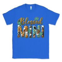 True Royal blessed mini with leopard and aztec Classic Tee - texasbilliewilder