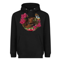 Black western serape horseshoe Heavyweight Hoodie - RanaPortraitStore