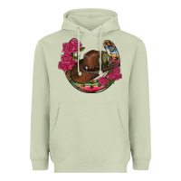 Matcha western serape horseshoe Heavyweight Hoodie - RanaPortraitStore
