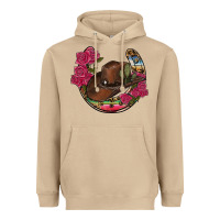 Mushroom western serape horseshoe Heavyweight Hoodie - RanaPortraitStore