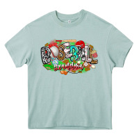 Arona baseball grandma Heavy Core Tee - CowhideDigitalArt