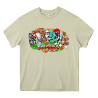 Mossy baseball grandma Heavy Core Tee - CowhideDigitalArt