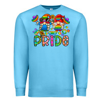 Ocean Blue pride Premium Sweatshirt - CowhideDigitalArt