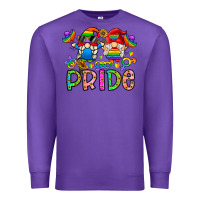 Purple pride Premium Sweatshirt - CowhideDigitalArt