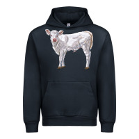 Navy charolais calf Urban Hoodie - LillyAllenDesigns