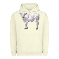 Pigment Pistachio charolais calf Urban Hoodie - LillyAllenDesigns