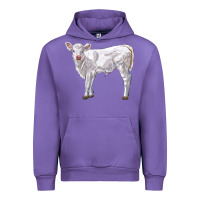Tulip charolais calf Urban Hoodie - LillyAllenDesigns