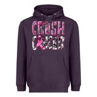 Plum Crush Cancer Heavyweight Hoodie - texasbilliewilder