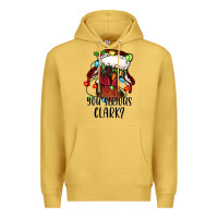 Antique Gold you serious clark Christmas vacation rooster Premium Hoodie - Jasminsmagicworld