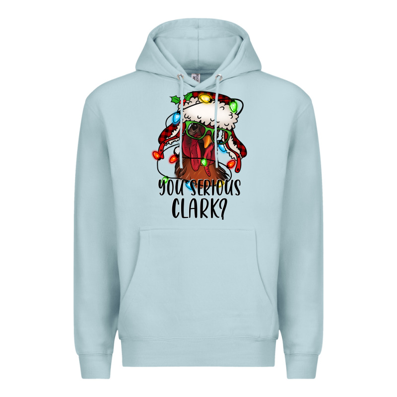 You Serious Clark Christmas Vacation Rooster Premium Hoodie by Jasminsmagicworld | Teevron