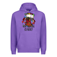 Purple you serious clark Christmas vacation rooster Premium Hoodie - Jasminsmagicworld