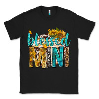 Black blessed mini with sunflowers Classic Tee - texasbilliewilder