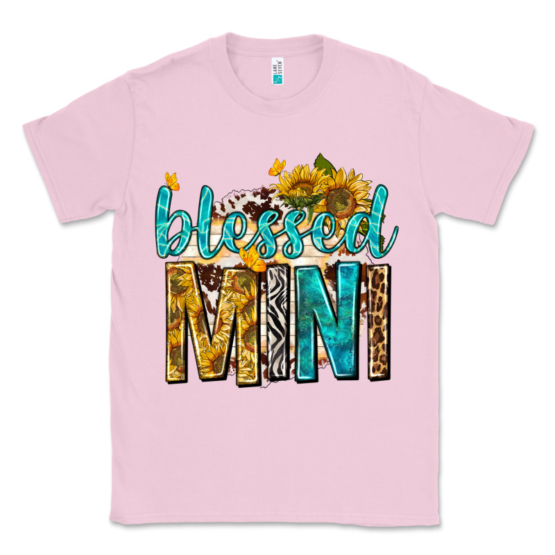 Blessed Mini With Sunflowers Classic Tee by texasbilliewilder | Teevron