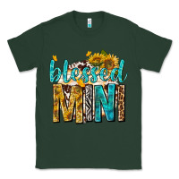 Sports Green blessed mini with sunflowers Classic Tee - texasbilliewilder