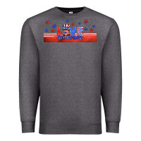 Charcoal Heather love america gnome libbey cup Premium Sweatshirt - HRA Design Shop