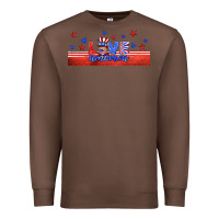 Chestnut love america gnome libbey cup Premium Sweatshirt - HRA Design Shop