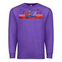 Purple love america gnome libbey cup Premium Sweatshirt - HRA Design Shop