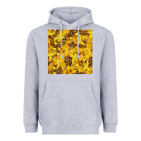 Heather Grey Childhood Cancer Butterfly Heavyweight Hoodie - texasbilliewilder