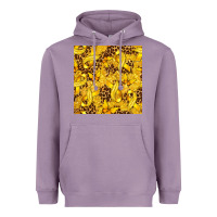 Lavender Childhood Cancer Butterfly Heavyweight Hoodie - texasbilliewilder