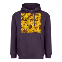 Plum Childhood Cancer Butterfly Heavyweight Hoodie - texasbilliewilder