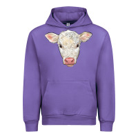 Tulip charolais calf face Urban Hoodie - LillyAllenDesigns