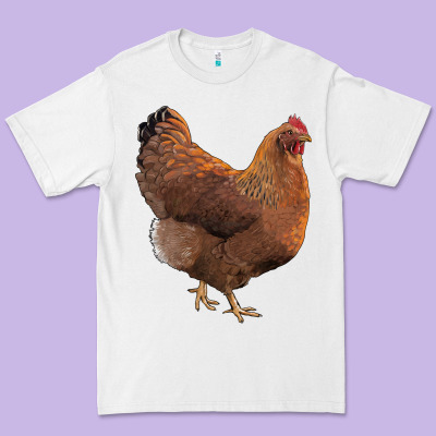 New Hampshire Red Chicken Premium Tee Designed By Lillyallendesigns