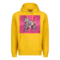 Lemon unicorn Premium Hoodie - LillyAllenDesigns