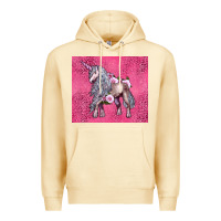 Pina Colada unicorn Premium Hoodie - LillyAllenDesigns