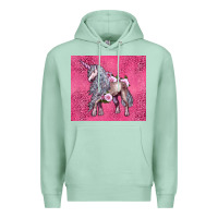 Seafoam unicorn Premium Hoodie - LillyAllenDesigns