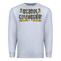 Heather Grey school counselor Premium Sweatshirt - CowhideDigitalArt