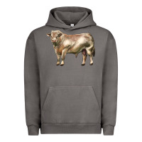 Pigment Tornado charolais bull Urban Hoodie - LillyAllenDesigns