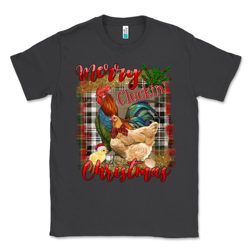 Merry Cluckin' Christmas Classic Tee by RanaPortraitStore | Teevron
