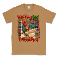 Toasted Coconut Merry Cluckin' Christmas Classic Tee - RanaPortraitStore