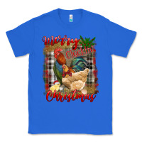True Royal Merry Cluckin' Christmas Classic Tee - RanaPortraitStore
