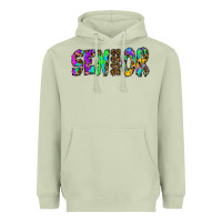Matcha senior 2022 tie die leopard Heavyweight Hoodie - RanaPortraitStore
