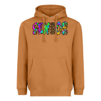 Meerkat senior 2022 tie die leopard Heavyweight Hoodie - RanaPortraitStore