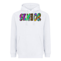 White senior 2022 tie die leopard Heavyweight Hoodie - RanaPortraitStore