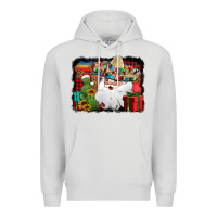 Dove Grey Santa Claus Spanish Christmas Premium Hoodie - Jasminsmagicworld