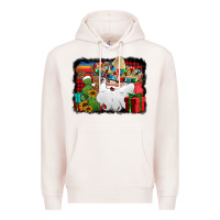 Pale Pink Santa Claus Spanish Christmas Premium Hoodie - Jasminsmagicworld