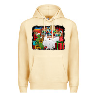 Pina Colada Santa Claus Spanish Christmas Premium Hoodie - Jasminsmagicworld