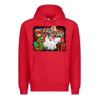 Red Santa Claus Spanish Christmas Premium Hoodie - Jasminsmagicworld