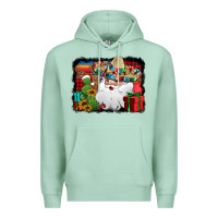 Seafoam Santa Claus Spanish Christmas Premium Hoodie - Jasminsmagicworld