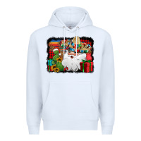White Santa Claus Spanish Christmas Premium Hoodie - Jasminsmagicworld