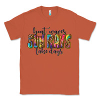 Copper boat waves sun rays lake days Classic Tee - texasbilliewilder