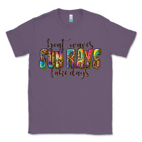 Lavender boat waves sun rays lake days Classic Tee - texasbilliewilder