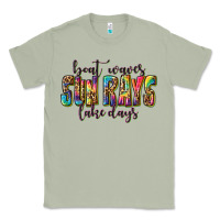 Matcha boat waves sun rays lake days Classic Tee - texasbilliewilder