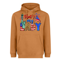 Meerkat that's my lady 4th of july Heavyweight Hoodie - Zillion Design Studio