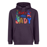 Plum that's my lady 4th of july Heavyweight Hoodie - Zillion Design Studio