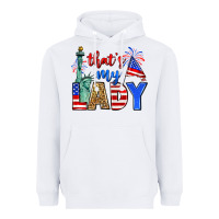 White that's my lady 4th of july Heavyweight Hoodie - Zillion Design Studio