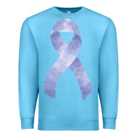 Ocean Blue stomach cancer ribbon fa element Premium Sweatshirt - FaDigitalArtStudio